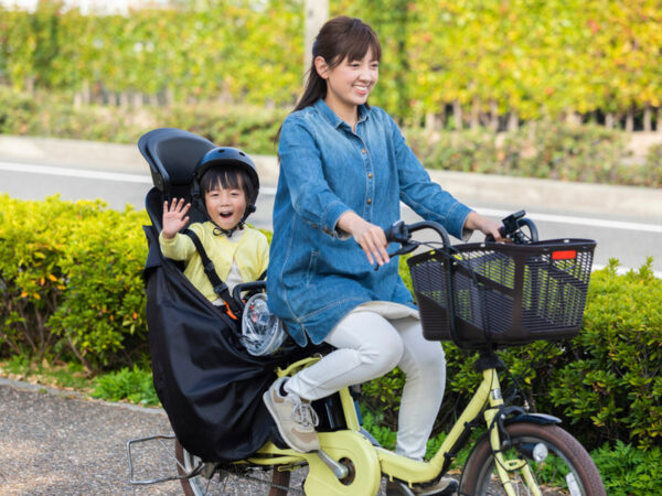 子乗せ(前後二人)電動自転車 - 電動アシスト自転車