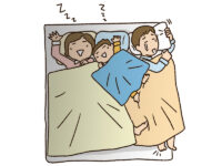 子どもの「睡眠・寝かしつけあるある」8選！ 寝相の悪さについて専門家に聞いてみた